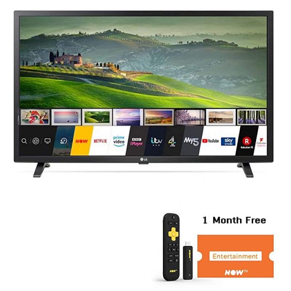 LG 32LM6300PLA 32 Inch Smart Full HD 1080p HDR LED TV Freeview Bundle with NOW TV Smart Stick and 1 Month Entertainment Pass