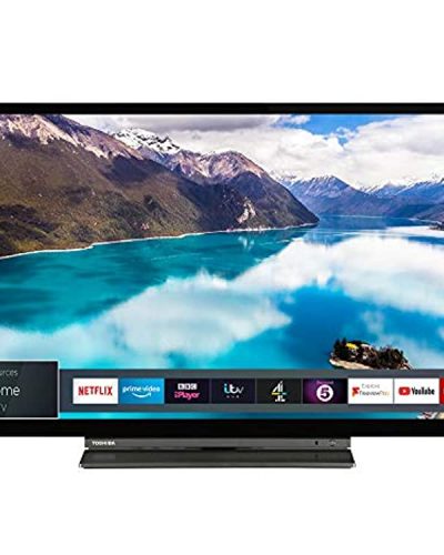 Toshiba 32LL3A63DB 32-Inch Smart Full-HD LED TV with Freeview Play - Black/Silver (2019 Model)