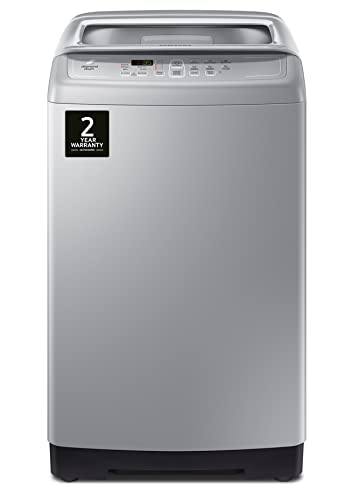 Samsung 7 kg Fully-Automatic Top Loading Washing Machine (WA70A4002GS/TL, Imperial Silver, Diamond drum)