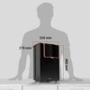 AQUA D PURE Copper + Alkaline RO Water Purifier 12L RO+UV+UF Copper+Bio-Alkaline +TDS Control+UV Purified Water with Goodness of Copper and Alkaline RO Water Purifier, Black - Image 10