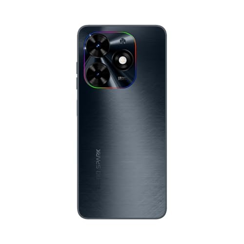 TECNO Spark GO 2024 (Gravity Black,8GB* RAM, 128GB ROM)| Segment First 90Hz Dot-in Display with Dynamic Port & Dual Speakers with DTS| 5000mAh| 10W Type-C| Fingerprint Sensor| Octa-Core Processor - Image 4