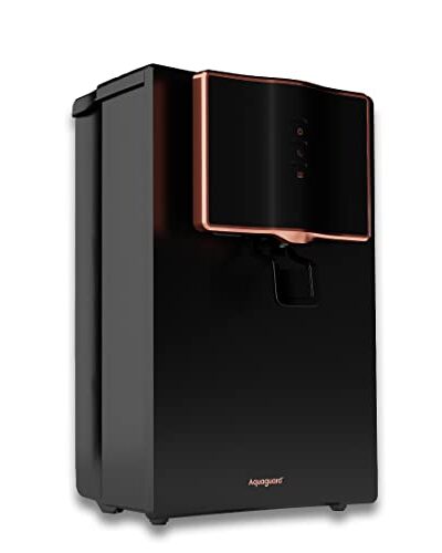 Livpure GLO PRO++ RO+UV+UF, Water Purifier for Home - 7 L Storage, Suitable for Borewell, Tanker, Municipal Water (Black)