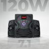 ZEBRONICS Omega 7.1 Home Theatre Speaker with 120W Output, Bluetooth v5.0, - Image 2