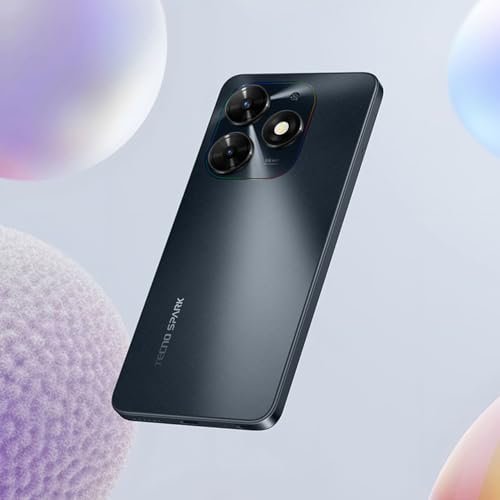 TECNO Spark GO 2024 (Gravity Black,8GB* RAM, 128GB ROM)| Segment First 90Hz Dot-in Display with Dynamic Port & Dual Speakers with DTS| 5000mAh| 10W Type-C| Fingerprint Sensor| Octa-Core Processor - Image 6