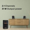 Philips Audio MMS2625B 32W 2.1 Channel Wireless Bluetooth, - Image 4