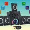 Tronica Cowin Series 5.1 Home Theater Speaker System Multimedia with FM Stereo, - Image 3