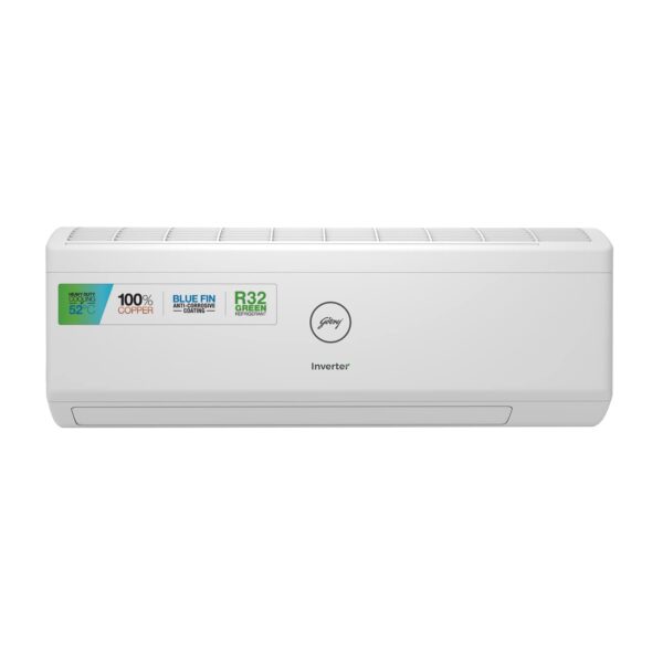 Godrej 1.5 Ton 5 Star, 5-In-1 Convertible, Inverter Split AC (Copper, Heavy Duty Cooling at 52°C, 2024 Model, AC 1.5T EI 18IINV5R32 WYS, White)  Home & Kitchen