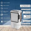 Crompton Optimus Desert Air Cooler- 65L; with 18” Fan, Everlast Pump, Large & Easy Clean Ice Chamber, Humidity Control; White & Black - Image 7