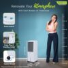 Symphony Diet 12T Personal Tower Air Cooler for Home with Honeycomb Pad, Powerful Blower, i-Pure Technology and Low Power Consumption (12L, White) - Image 4