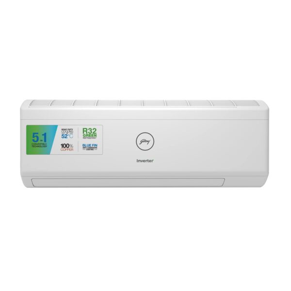 Godrej 2 Ton 3 Star, 5-In-1 Convertible Cooling, Inverter Split AC