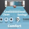 Hitachi 1.5 Ton 5 Star ice Clean Xpandable Plus Inverter Split AC - Image 3