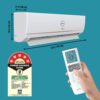Godrej 1.5 Ton 5 Star, 5-In-1 Convertible, Inverter Split AC (Copper, Heavy Duty Cooling at 52°C, 2024 Model, AC 1.5T EI 18IINV5R32 WYS, White)  Home & Kitchen - Image 3