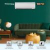 Voltas 1.5 Ton 5 Star, Inverter Split AC(Copper, 4-in-1 Adjustable Mode, Anti-dust Filter, 2023 Model, 185V Vectra Elegant,White) - Image 2